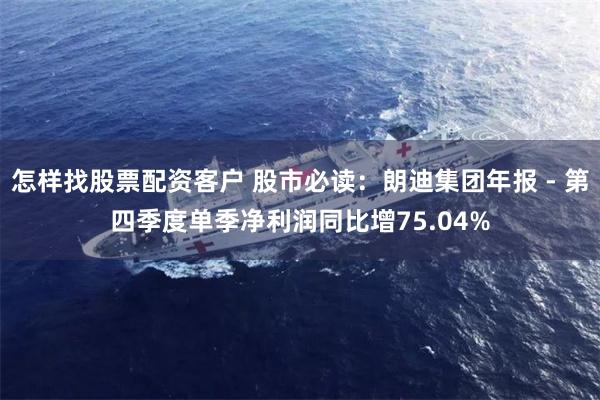 怎样找股票配资客户 股市必读：朗迪集团年报 - 第四季度单季净利润同比增75.04%