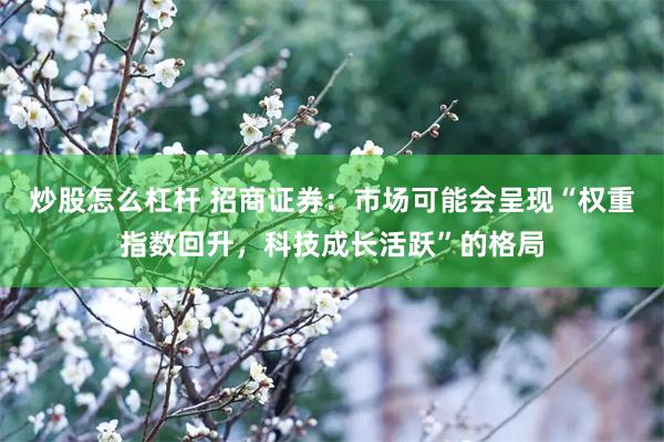 炒股怎么杠杆 招商证券：市场可能会呈现“权重指数回升，科技成长活跃”的格局