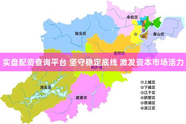 实盘配资查询平台 坚守稳定底线 激发资本市场活力
