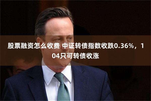 股票融资怎么收费 中证转债指数收跌0.36%，104只可转债收涨