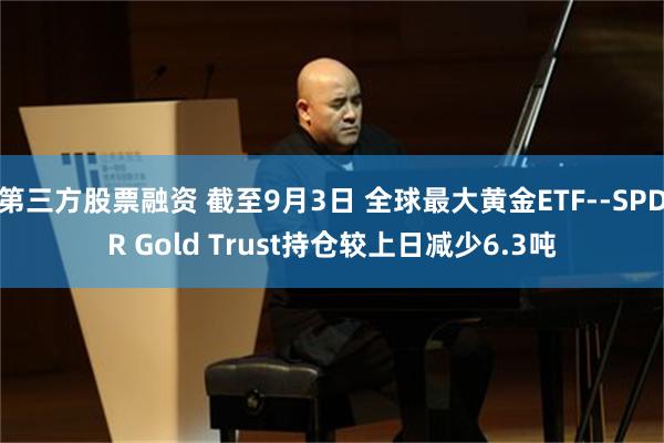 第三方股票融资 截至9月3日 全球最大黄金ETF--SPDR Gold Trust持仓较上日减少6.3吨